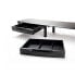 Фото #2 товара Mind Reader Large Dual Monitor Stand with Storage Riser Black
