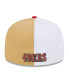 ფოტო #2 პროდუქტის Men's Gold, Scarlet San Francisco 49ers 2023 Sideline 59FIFTY Fitted Hat