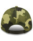 Фото #4 товара Men's Camo Oakland Athletics 2022 Armed Forces Day 9FORTY Snapback Adjustable Hat