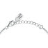 Beautiful silver bracelet Heart with zircons Silver LPS05AWV21 silver, clear - фото #3