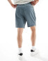 Фото #2 товара Abercrombie & Fitch 8inch supply pocket court shorts in blue grey