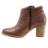 Фото #4 товара Softwalk Kora S1856-255 Womens Brown Leather Zipper Ankle & Booties Boots 11