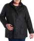 Фото #1 товара Women's Plus Size Classic Beadnell Waxed Cotton Raincoat