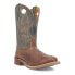 Фото #4 товара Laredo Dawson Square Toe Cowboy Mens Brown Casual Boots 7734