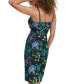 Фото #2 товара Women's Embroidered Mesh Strappy Sheath Dress