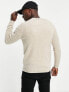 Фото #3 товара Selected Homme Premium lambswool jumper in beige