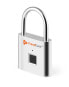 Фото #1 товара Technaxx TG-131 - Conventional padlock - Biometric key - Metallic - U-shaped - 1.3 cm - 7.5 cm