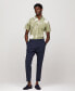 Men's Short Sleeve Tropical Print Button-Down Shirt
