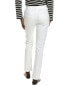 Cabi Button Fly White Straight Jean Women's