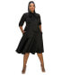 Фото #1 товара Plus Size Carina Donna Flare Dress w/ Pockets