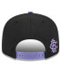 Men's Black/Purple Toronto Blue Jays Grape Big League Chew Flavor Pack 9FIFTY Snapback Hat