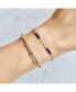 Lapis Bar Chain Bracelet 14K Gold Синий, 7 inches - фото #2