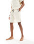 Tommy Hilfiger monotype lounge shorts in beige