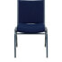 Фото #3 товара Hercules Series Heavy Duty Navy Blue Dot Fabric Stack Chair