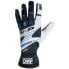 Karting Gloves OMP KS-3 Blue White Black XXS