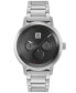 ფოტო #1 პროდუქტის Men's Define Stainless Steel Bracelet Watch, 42mm