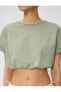 Майка Koton Crop Tee Elastic Waist