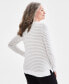 Фото #2 товара Petite Crewneck Sweater, Created for Macy's