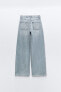 Trf wide-leg mid-rise jeans