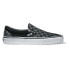 Кроссовки Vans Classic Slip-On из холста Checkerboard Black / Pewter, 36.5 - фото #1