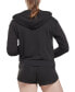 Фото #2 товара Women's French Terry Zip-Front Hoodie