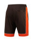 Men's Brown/Orange Cleveland Browns Fan Favorite Fashion Shorts