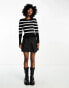 Фото #8 товара Only lightweight jumper in black and white stripe