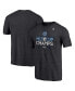 Фото #1 товара Men's Heathered Charcoal New York City FC 2021 MLS Cup Champions Locker Room T-shirt