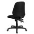 Фото #2 товара Mid-Back Black Fabric Multifunction Ergonomic Swivel Task Chair