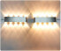 Фото #7 товара HAWEE Modern LED Wall Light Indoor Wall Lamp LED Up Down Aluminium for Bedroom, Hallway, Living Room, Stairs, KTV, 10 W White [Energy Class F]