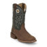 Фото #2 товара Justin Boots Frontier Embroidered 11 Inch Tuf Wide Square Toe Cowboy Mens Size