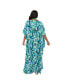 ფოტო #2 პროდუქტის Plus Size 1970s Burton Caftan Dress