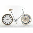 Фото #1 товара Настенное часы DKD Home Decor 108 x 6,4 x 63,5 cm Натуральный Чёрный Велосипед Металл Деревянный MDF