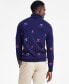 Фото #2 товара Men's Cotton Skier Embroidered Turtleneck Sweater, Created for Macy's