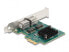 Фото #1 товара Delock PCI Express x1 Card to 2 x RJ45 Gigabit LAN BCM - PCIe - RJ-45 - Female - PCIe 2.0 - Grey - PC