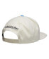 Фото #3 товара Men's Cream Los Angeles Lakers Hardwood Classics Snapback Adjustable Hat