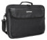 Фото #8 товара Manhattan Cambridge Laptop Bag 15.6" - Clamshell Design - Black - LOW COST - Accessories Pocket - Document Compartment on Back - Shoulder Strap (removable) - Equivalent to Targus TAR300 - Notebook Case - Three Year Warranty - Messenger case - 39.6 cm (15.6") - Shou