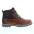 Фото #2 товара Dunham Strickland Chukka CI6420 Mens Brown Leather Lace Up Work Boots