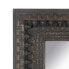 Dressing Mirror Dark brown Crystal Mango wood MDF Wood Vertical 67,3 x 5,1 x 176,5 cm