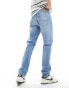 Фото #2 товара Tommy Jeans Ryan regular straight jeans in light wash