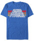 Фото #1 товара Star Wars Men's Classic Retro Distressed Logo Short Sleeve T-Shirt