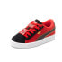 Puma Laughing Out Loud Surprise X Suede Lace Up Toddler Boys Black, Red Sneaker