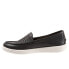 Фото #4 товара Trotters Audrey T2211-001 Womens Black Leather Slip On Loafer Flats Shoes