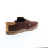 Фото #12 товара Gola Seeker Slip Suede CMA812 Mens Brown Suede Lifestyle Sneakers Shoes 13