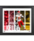 Фото #1 товара Travis Kelce Kansas City Chiefs Framed 15" x 17" Player Panel Collage
