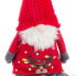 Фото #2 товара Новогоднее украшение Dед Мороз Shico Красный Разноцветный песок Ткань 19 x 11 x 63 cm