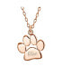ფოტო #8 პროდუქტის Dainty Dog Cat Pet Kitten Puppy Paw Print Pendant Necklace Animal Jewelry For Women .925 Sterling Silver