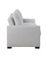 Фото #3 товара White Label Aragon 77" Convertible Studio Sofa with Pull-Out Bed