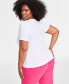 ფოტო #4 პროდუქტის Plus Size Modal V-Neck T-Shirt, Created for Macy's