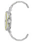 Фото #2 товара Часы STEVE MADDEN Silver Tone Metal Link Watch